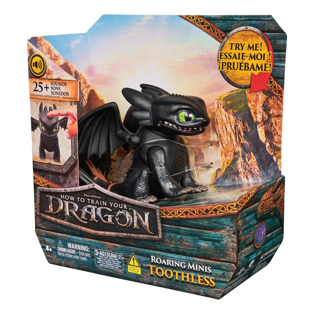 Dreamworks How to Train Your Dragon Interactive Figure Roaring Minis Toothless