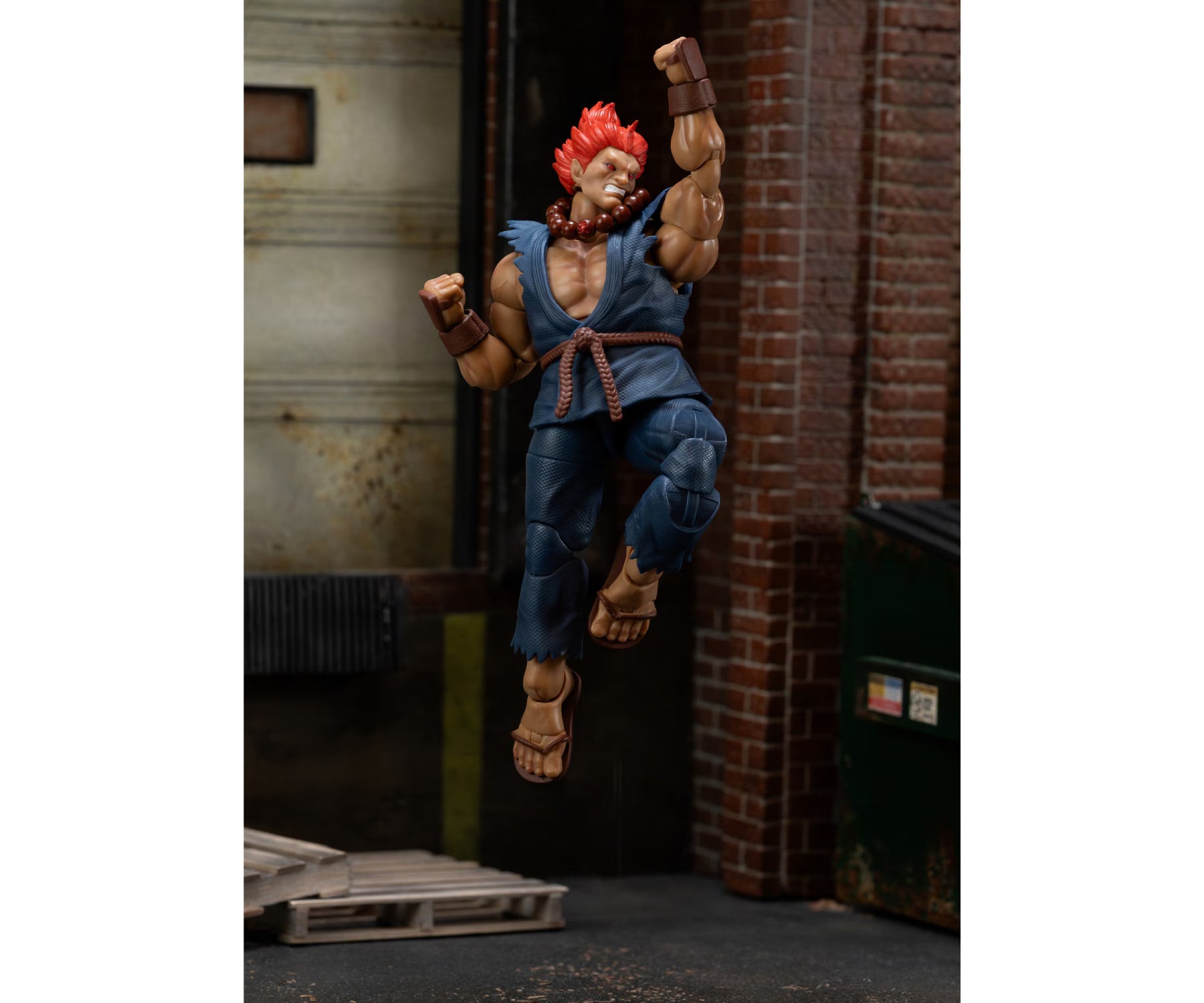 Jada Street Fighter II Akuma 6" Action Figure