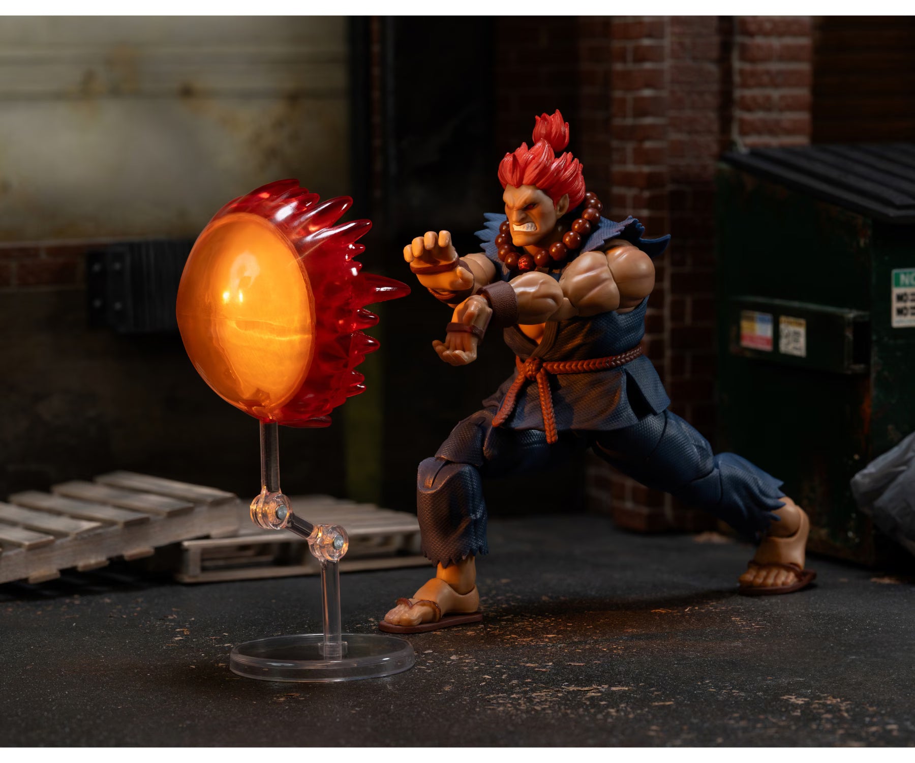 Jada Street Fighter II Akuma 6" Action Figure