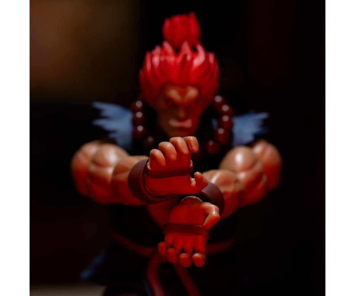 Jada Street Fighter II Akuma 6" Action Figure