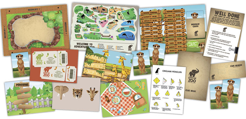 Trapped Escape Room Game The Zoo