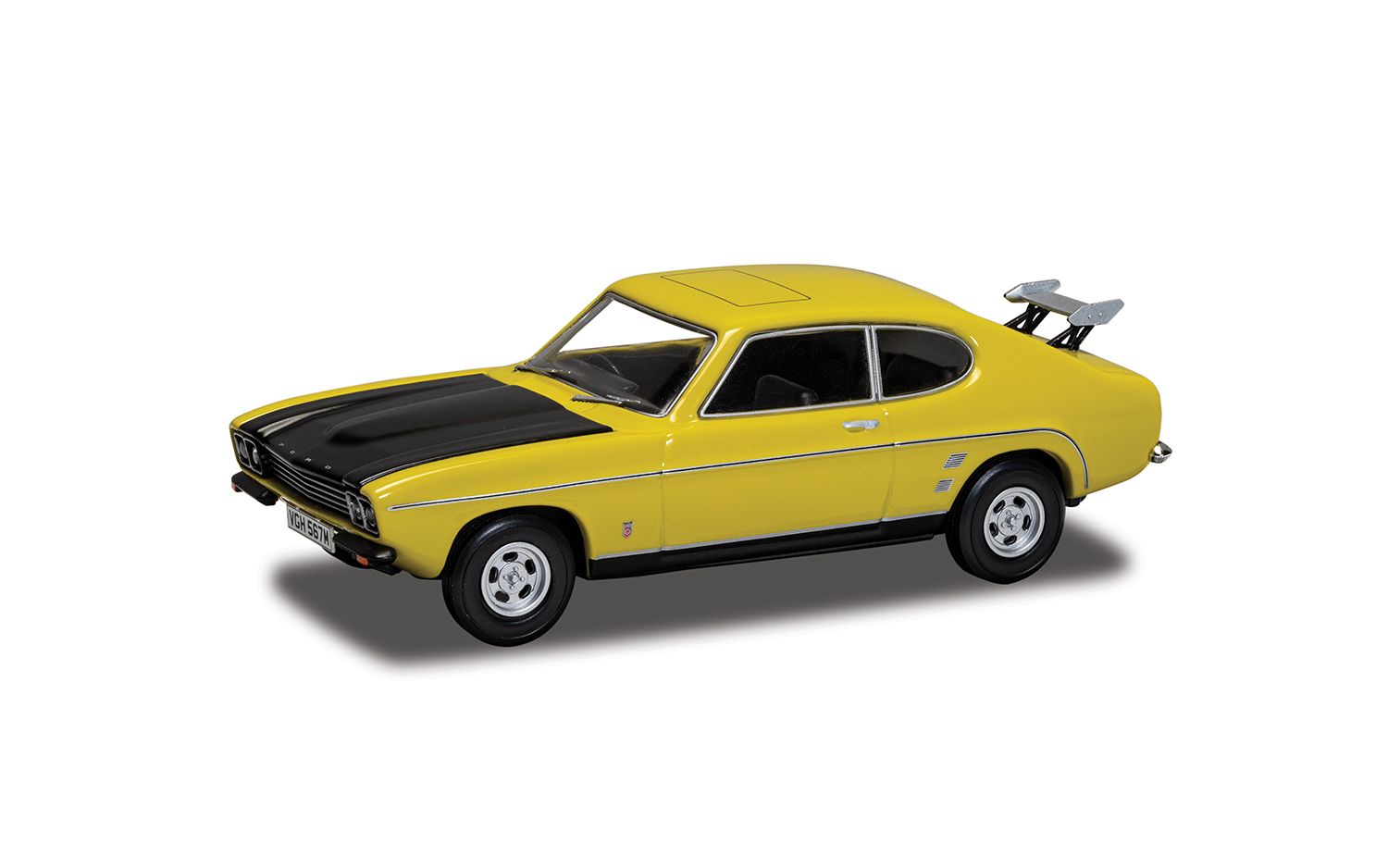 Corgi Vanguards Ford Capri Mk1 3.0 GXL Daytona Yellow: The Smallest Cog