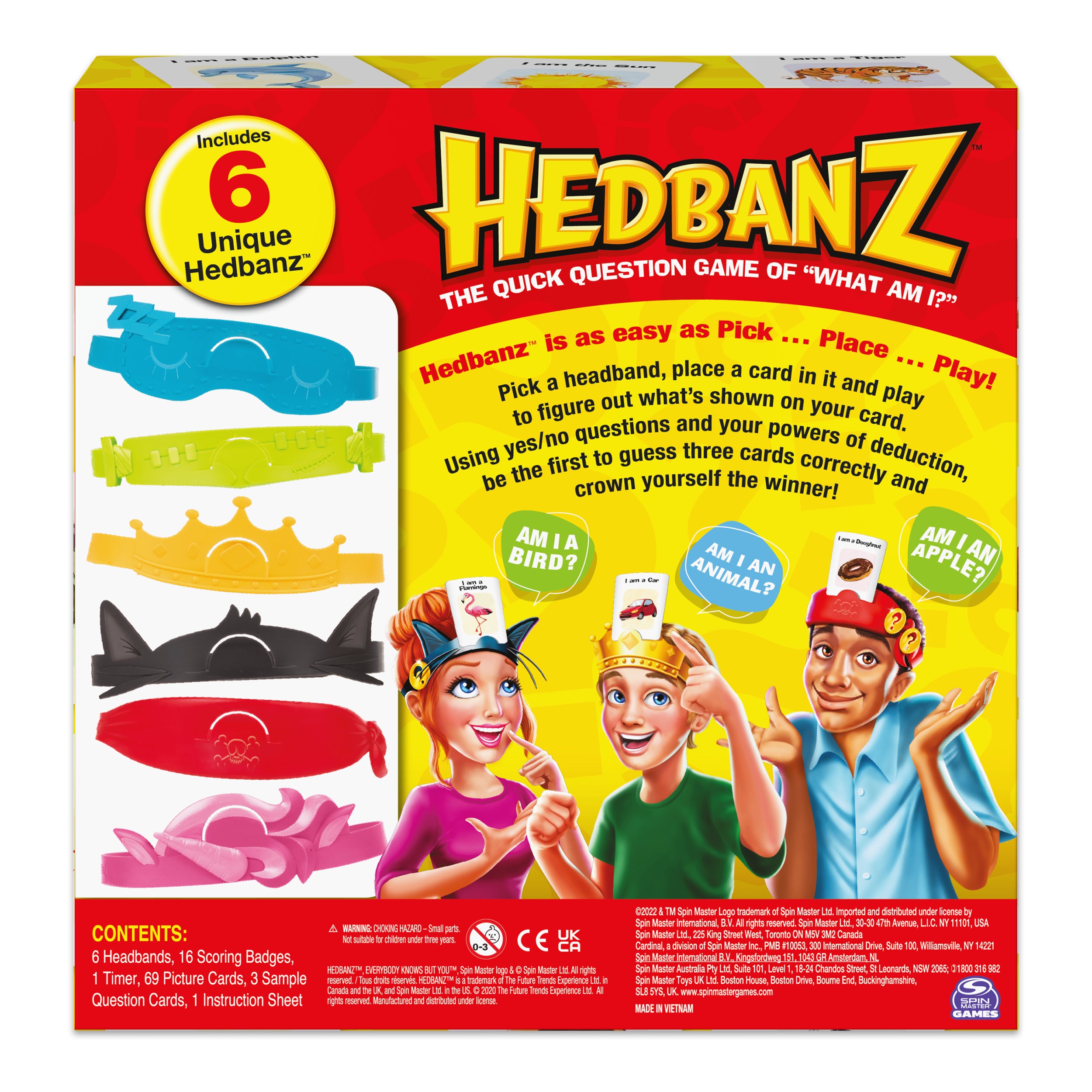 Headbanz 3rd Edition Game