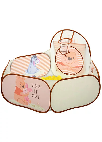 Winnie The Pooh Quick Up Activity Ball Pit and 20 Balls
