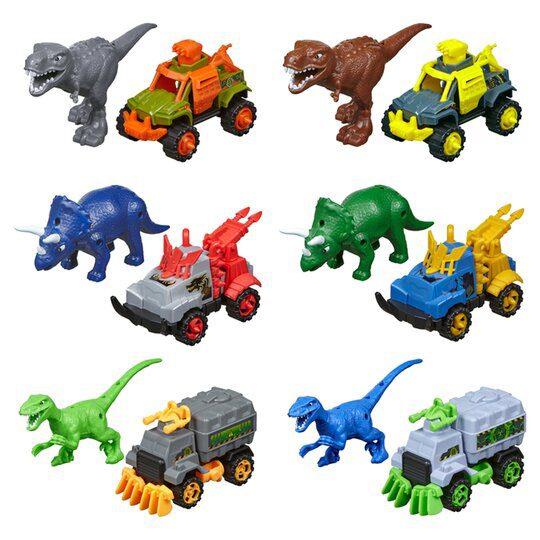 Road Rippers Snap n Play Dinos Vs Trucks