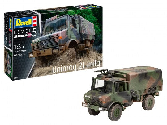 Unimog 2t milgl 1:35 Scale Kit