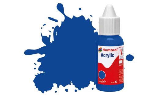 Humbrol Acrylic 14 French Blue - Gloss