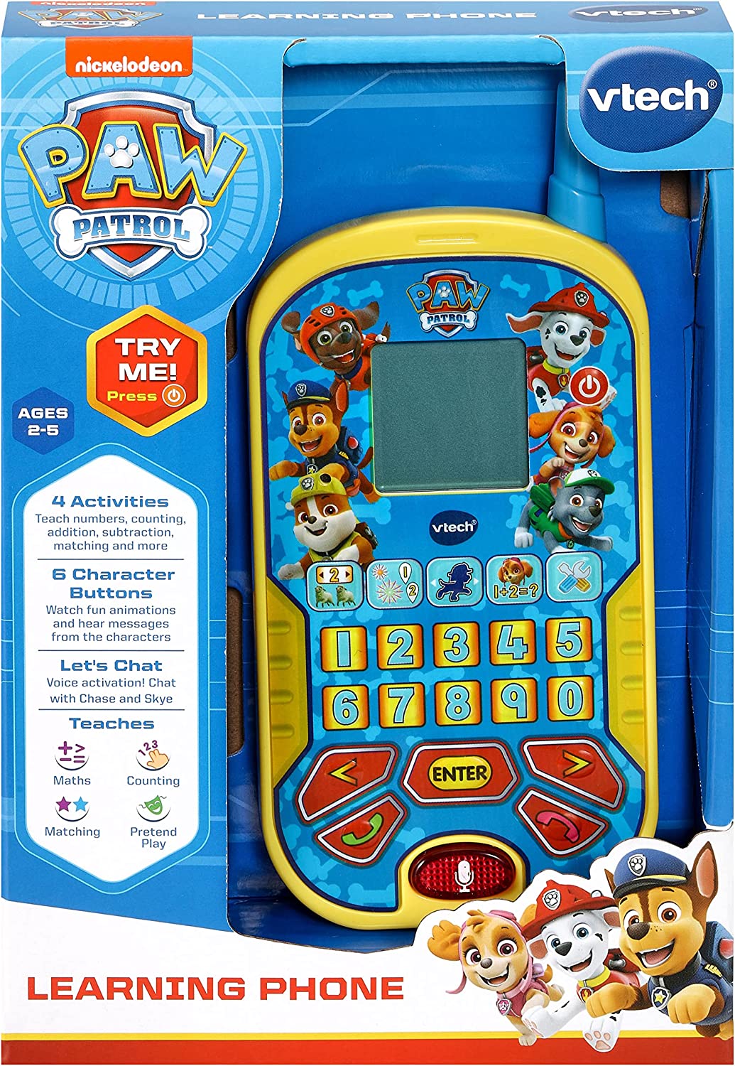 Paw patrol hot sale phone