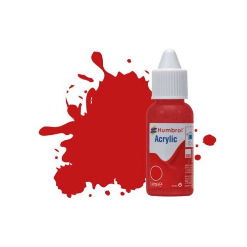 Humbrol Acrylic 220 Italian Red Gloss