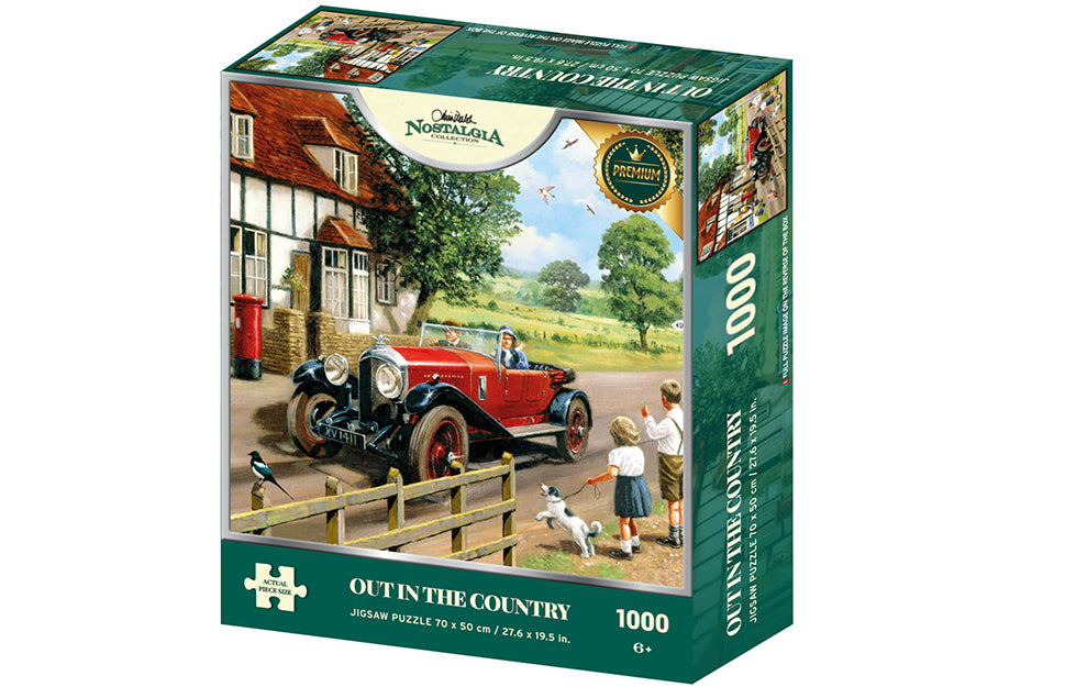 Out In The Country 1000 Piece Jigsaw Puzzle