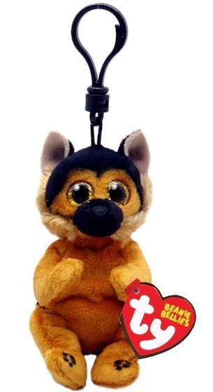 Ace German Shepherd - Beanie Bellies - Key Clip