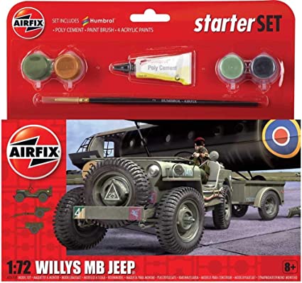 Airfix Starter Set Willys MB Jeep