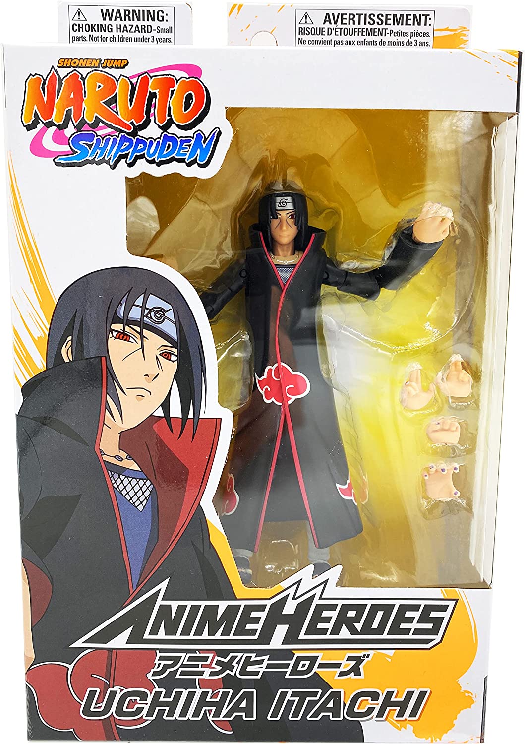 Anime Heros Uchiha Itachi 6.5" Action Figure