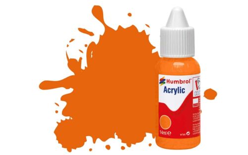 Humbrol Acrylic 18 Orange - Gloss