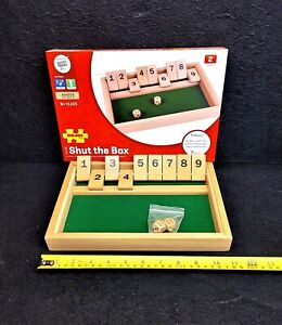 Shut The Box Wooden Game