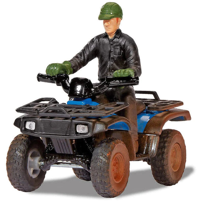 Siku 1:32 Quad Bike With Figure - Farm Version