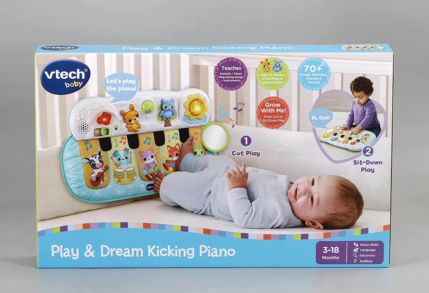 VTech Play & Dream Kicking Piano