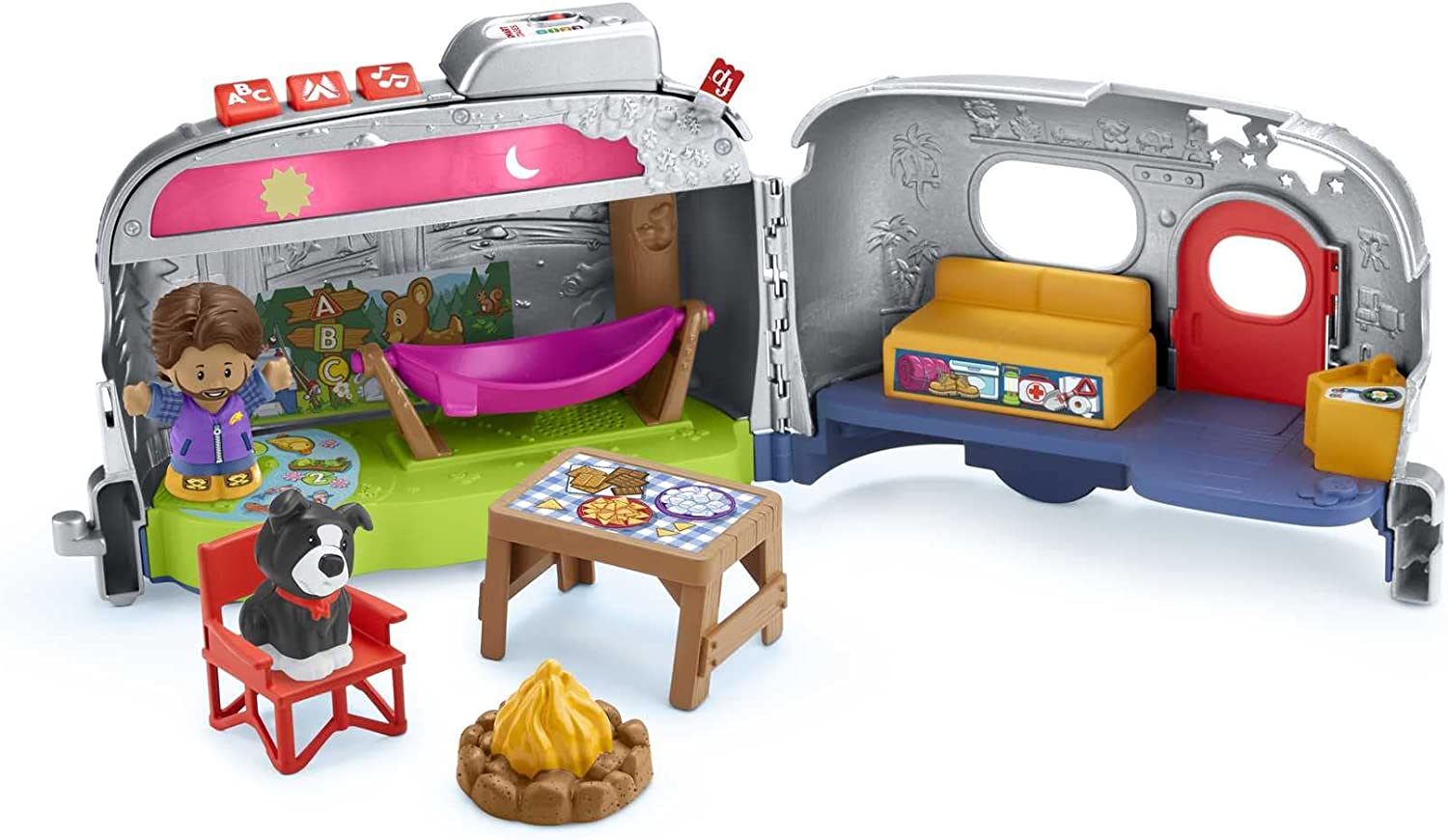 Fisher Price Light Up Learning Camper Playset