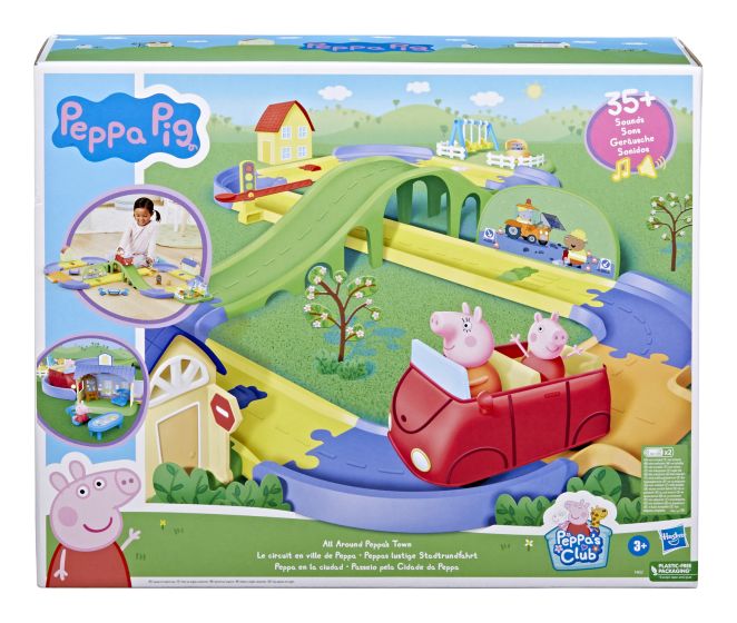 Peppa Pig All Around Town Set