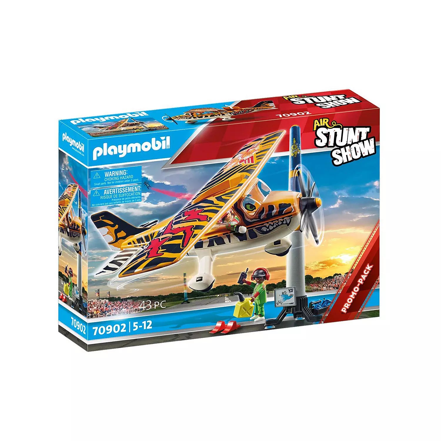 Playmobil Air Stunt Show Tiger Propeller