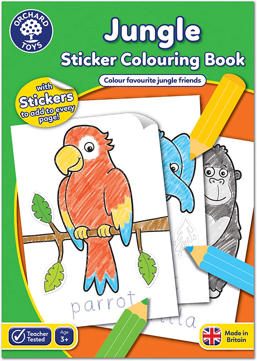 Orchard Jungle Colouring Book