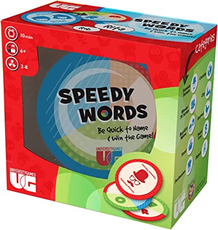 Speedy Words Game in a Tin