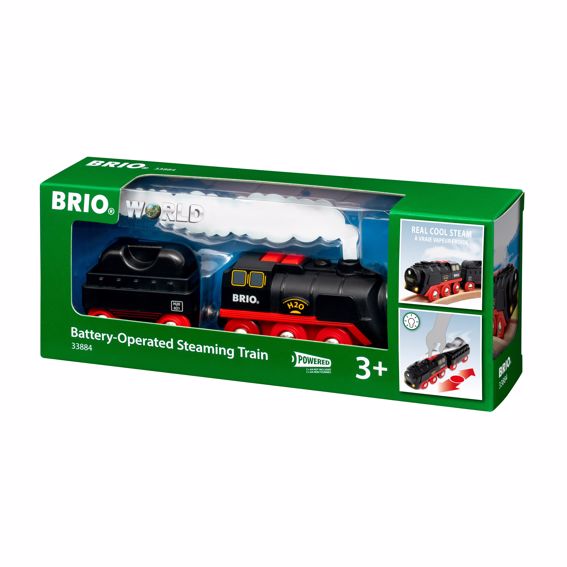 Brio Battery-Operated Steaming Train