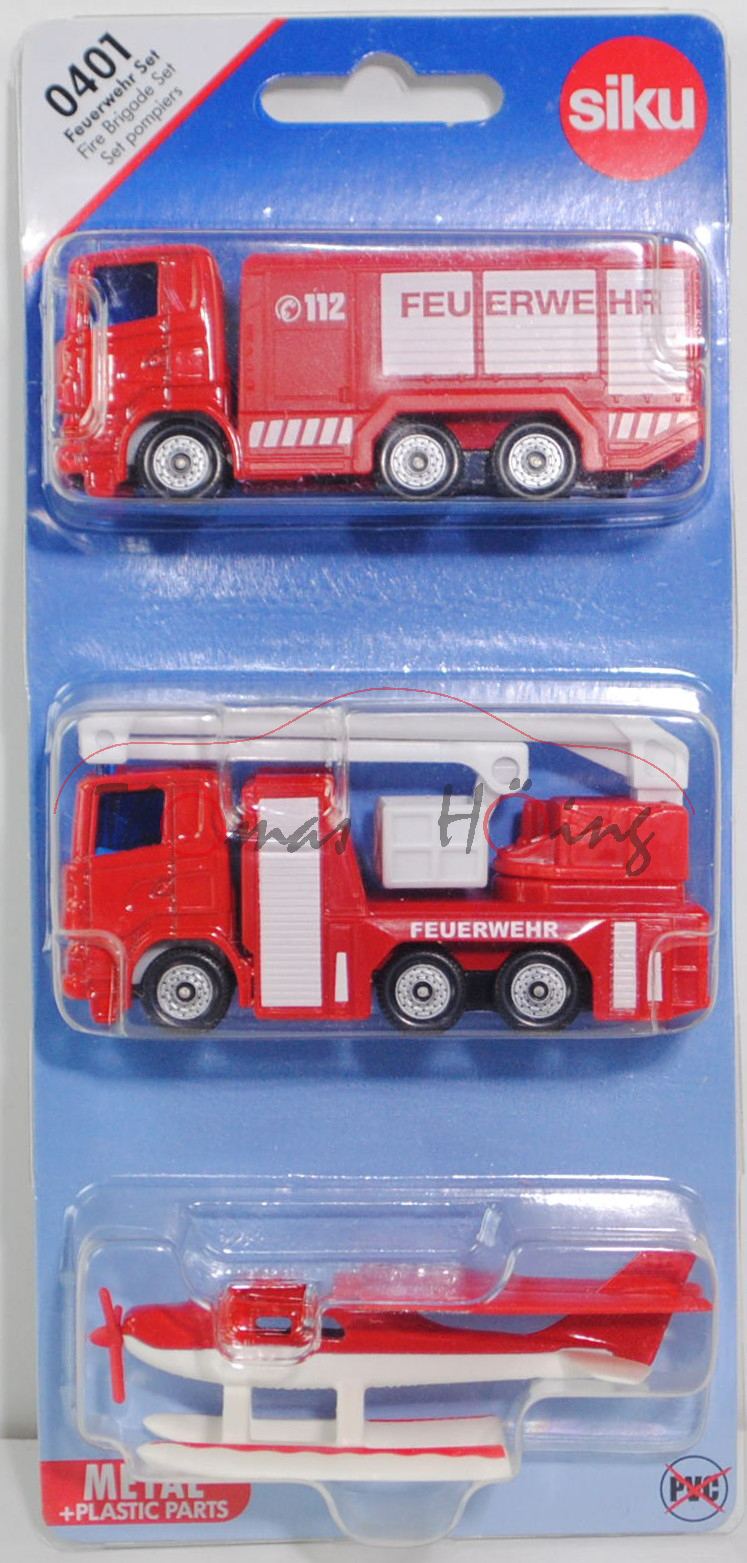 Siku 3 Emergency Vehicle Blister Pack