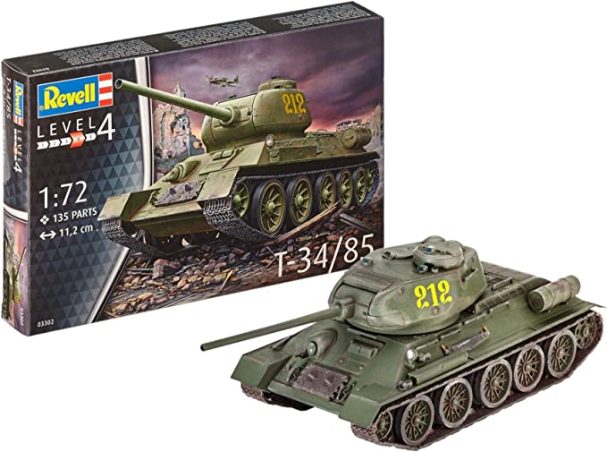 T-34/85 1:72 Scale Kit