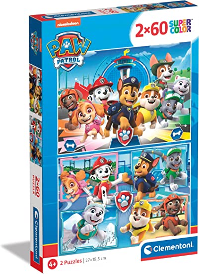 Clementoni Paw Patrol 2x60 Piece Jigsaw