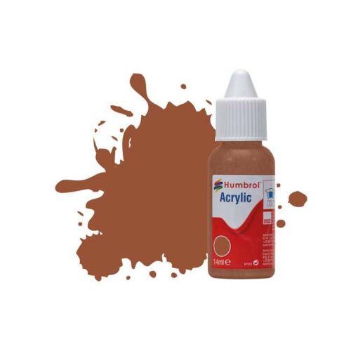 Humbrol Acrylil 70 Brick Red Matt