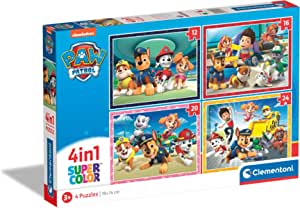 Clementoni Paw Patrol 4 in 1 Jigsaw