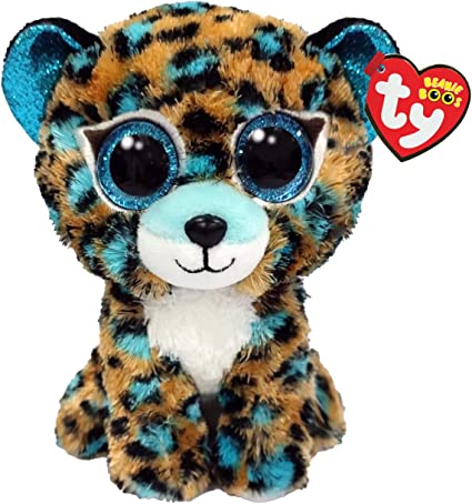 Cobalt Leopard - Blue - Beanie Boos - Regular