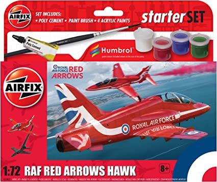 Airfix Red Arrows Hawk Starter Set