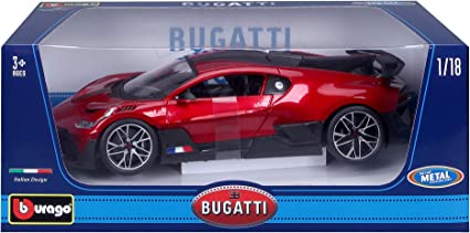 Burago Bugatti Chiron Red 1:18
