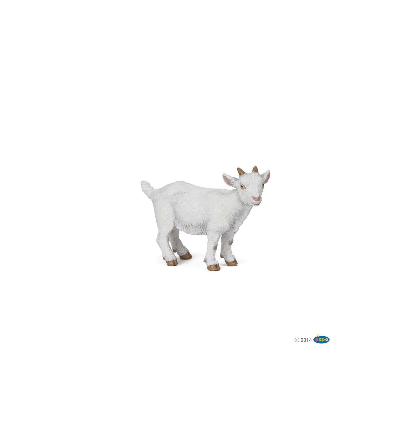 Papo White Kid Goat