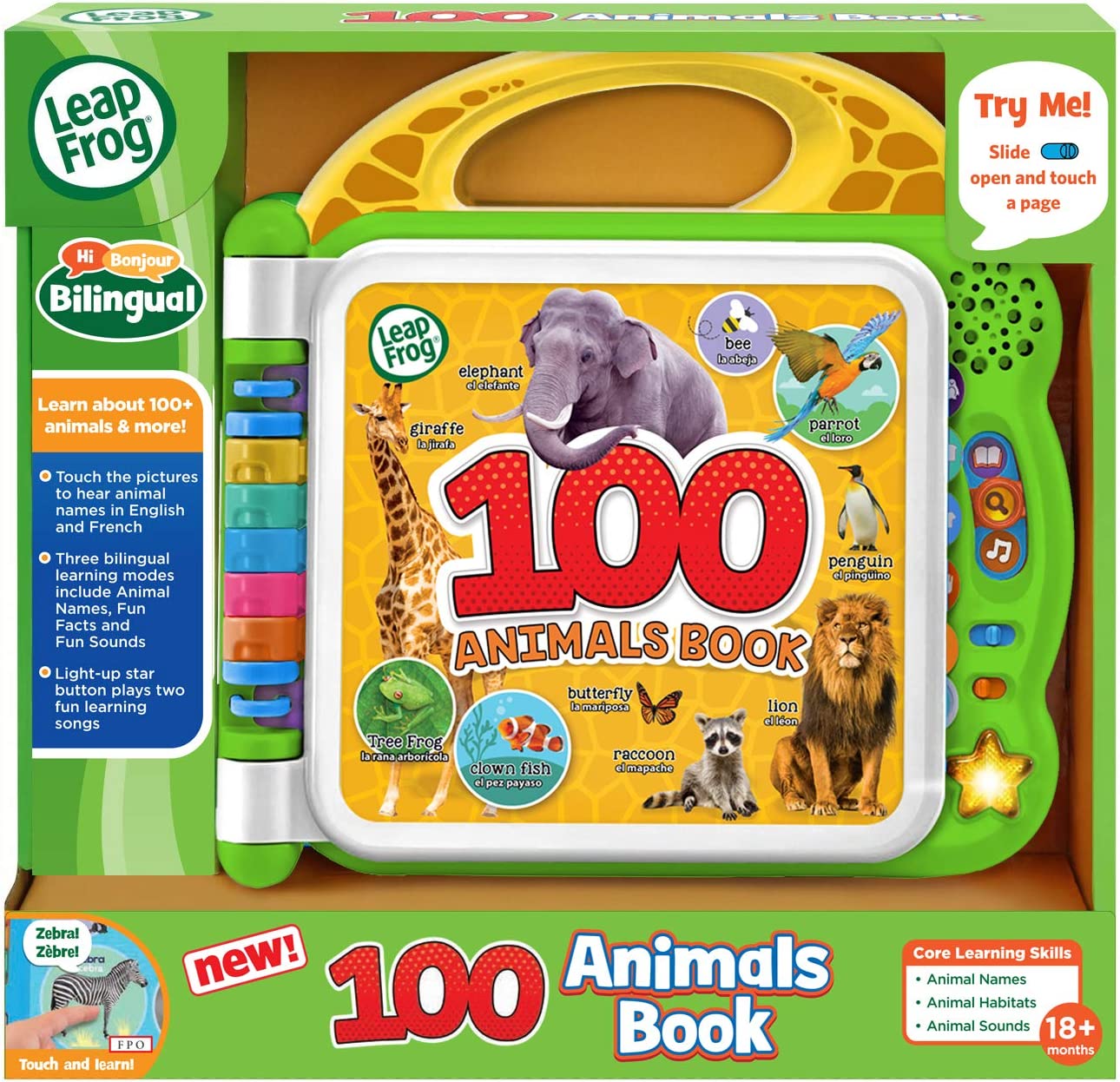 LeapFrog 100 Animals Book