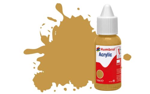 Humbrol Acrylic 93 Desert Yellow - Matt