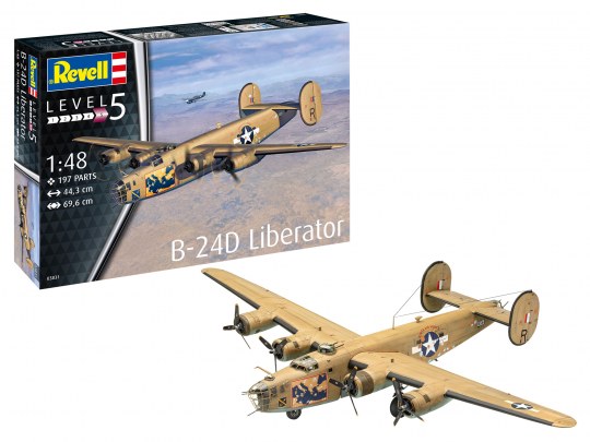 B-24D Liberator 1:48 Scale Kit