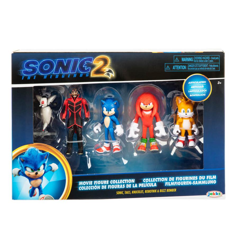 Sonic2 Movie 6cm 5 Figure Collection