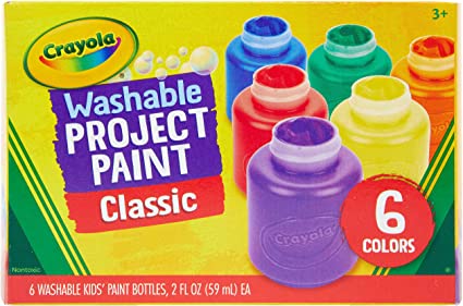 Crayola 6 Washable Kids Paints