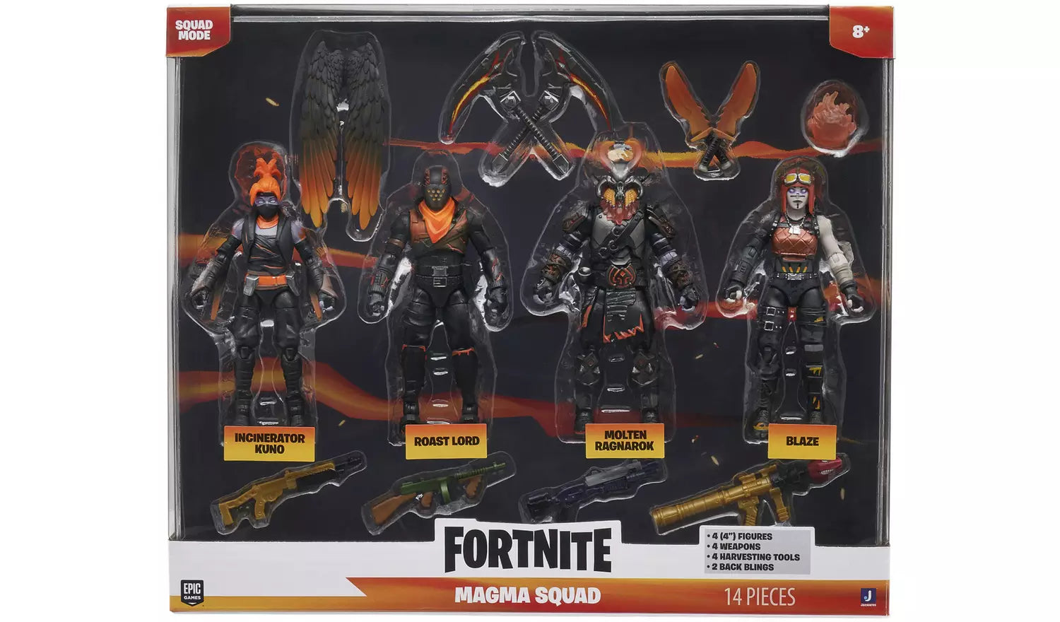 Fortnite 4 in hot sale figures