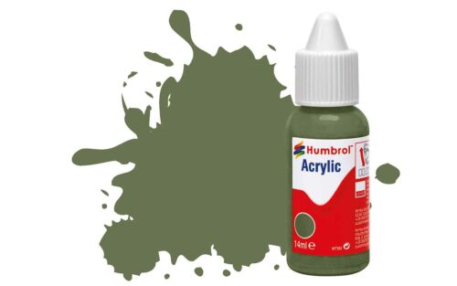 Humbrol Acrylic 102 Army Green - Matt