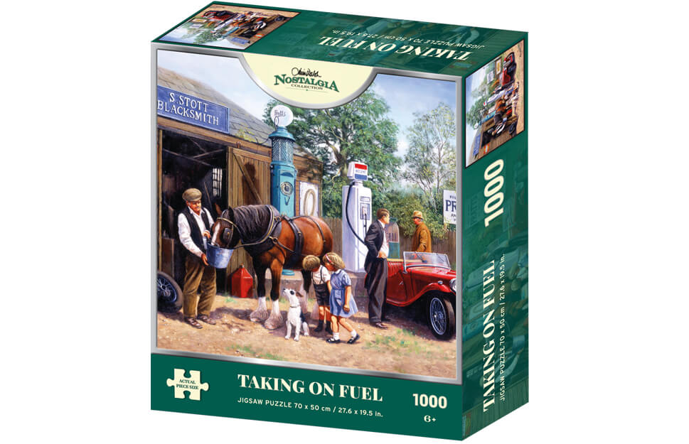 Taking on Fuel 1000 Piece Jigsaw Puzzle