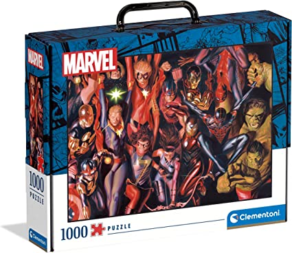 Clementoni Marvel 1000 piece Briefcase Jigsaw