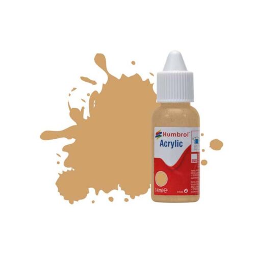 Humbrol Acrylic 94 Brown Yellow Matt