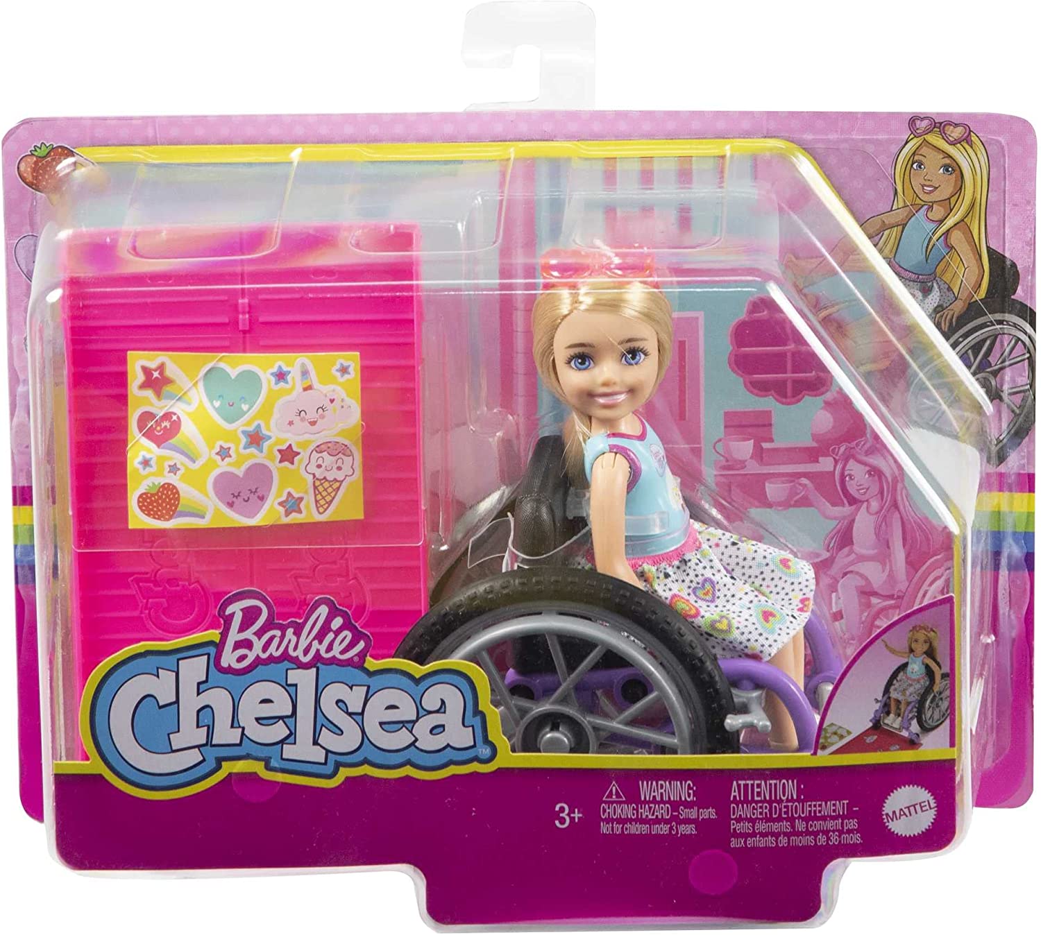 Barbie Chelsea Wheelchair Doll with Ramp