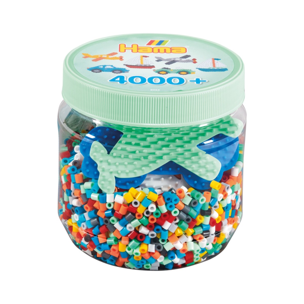 Hama Beads Green Tub 4000