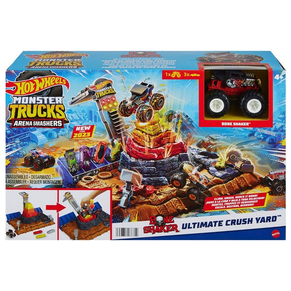 Hot Wheels Bone Shaker Ultimate Crush Yard