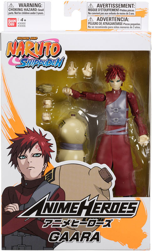 Anime Heroes Gaara 6.5" Action Figure